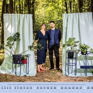 Izabela i Szymon Serej (firma Bujnie), kalendarz miejski 2019 